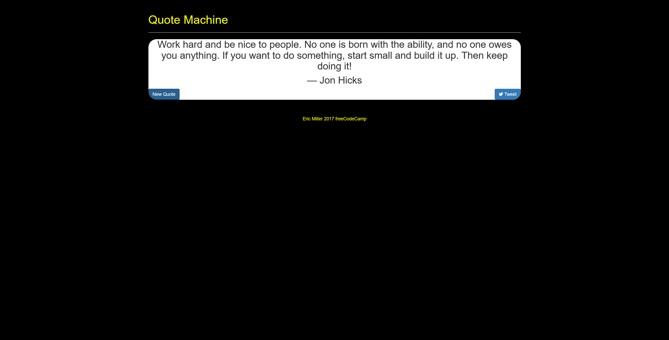 Quote Machine