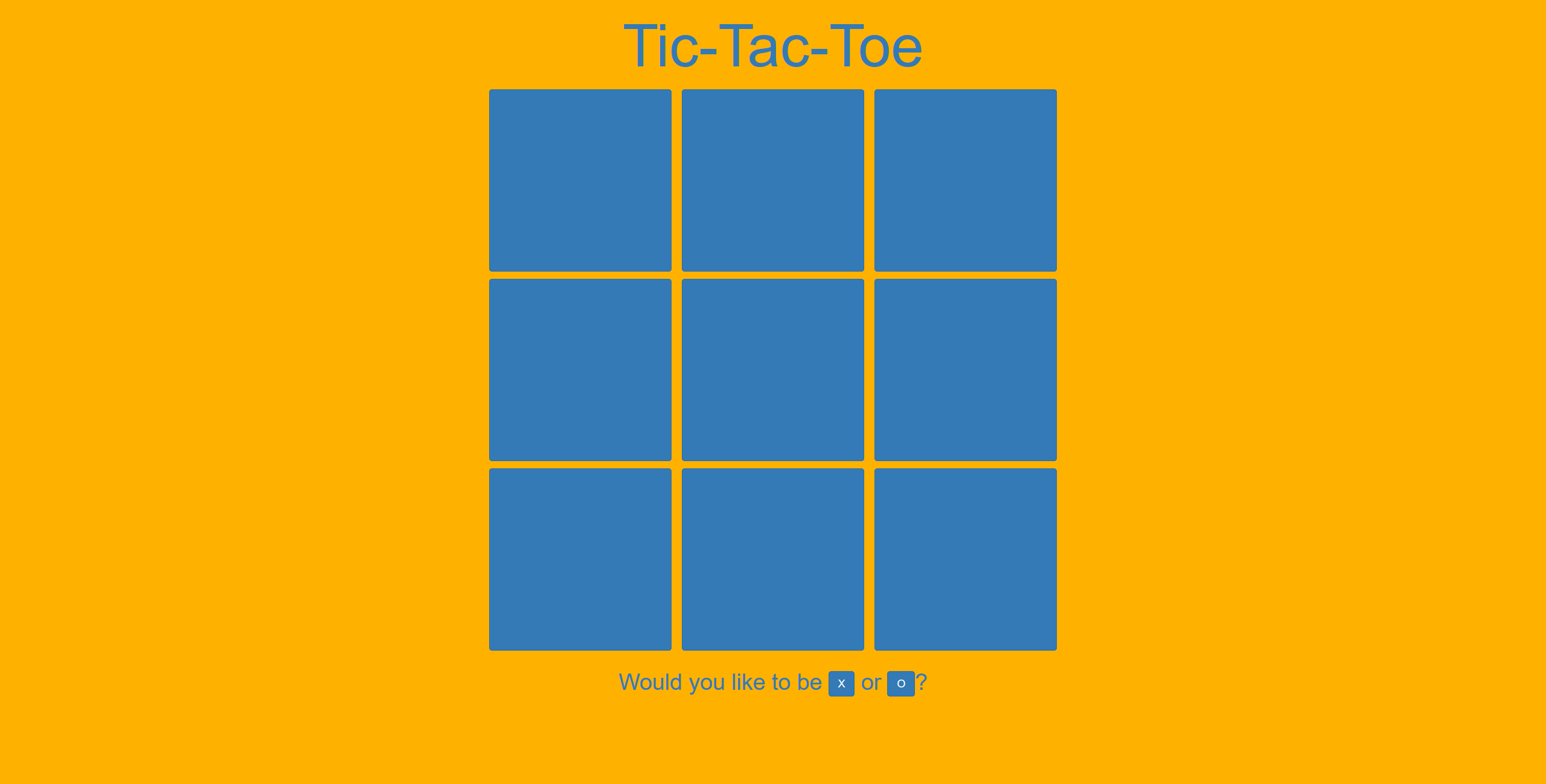Tic-Tac-Toe